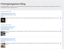 Tablet Screenshot of blog.fishingmegastore.com